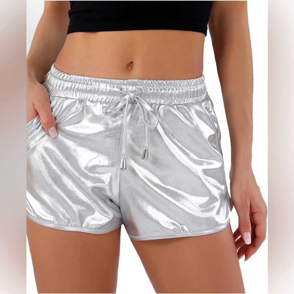 Metallic Shorts